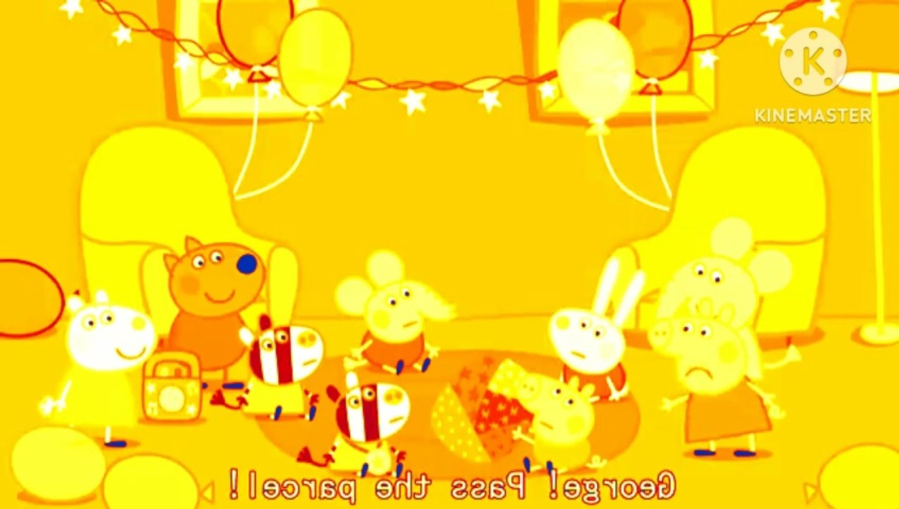 Peppa Pig - Edmond Elephant's Birthday in Robot Flip