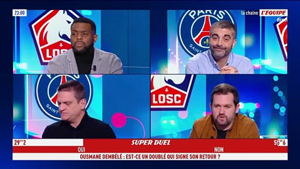 Le PSG bat Lille grâce à un grand Ousmane Dembélé, est-il enfin de retour ? - Foot - Ligue 1 - PSG