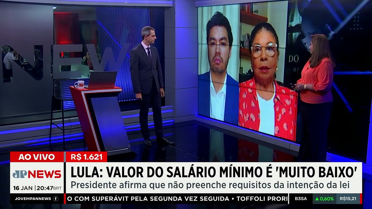 Lula critica valor do salário mínimo: "Ainda é muito baixo para o trabalhador"
