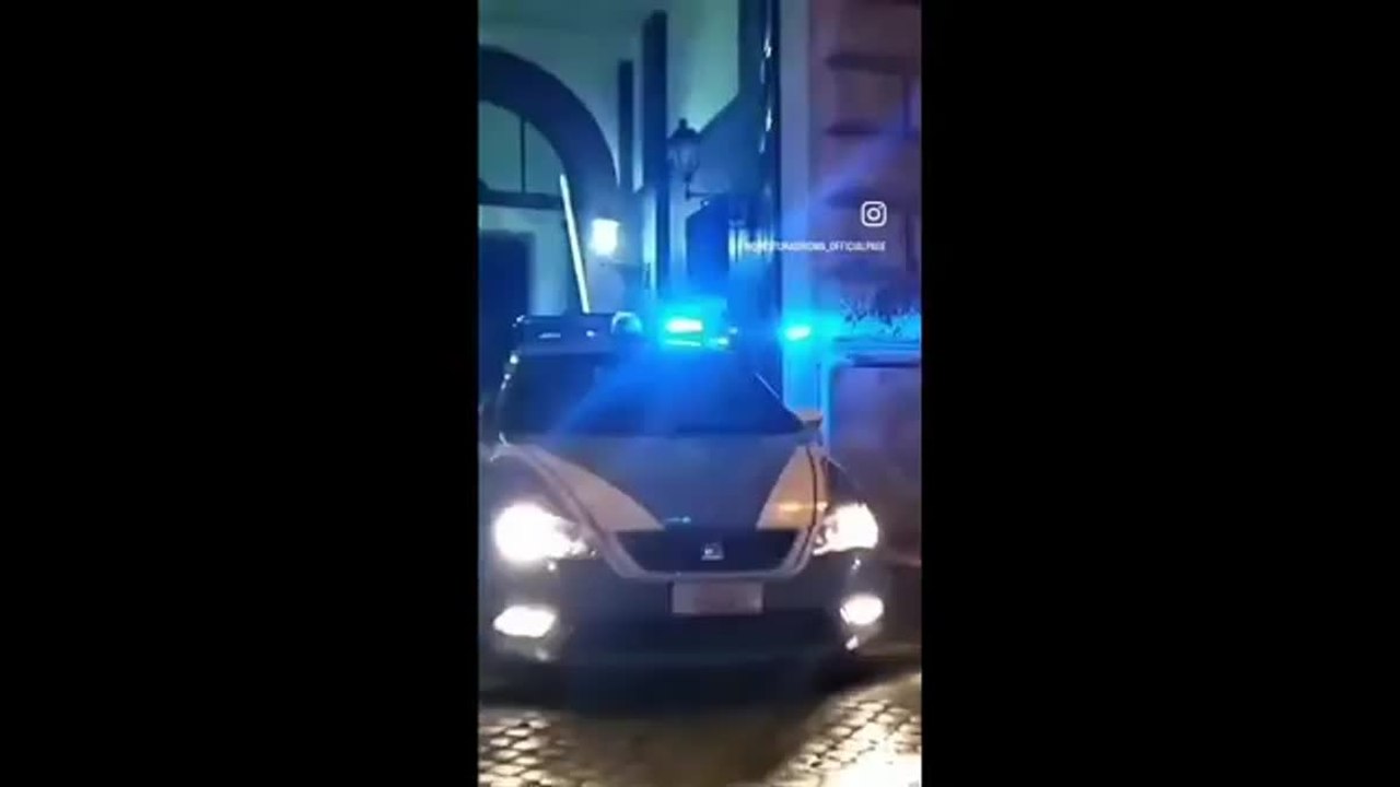 Banda del buco, ecco le immagini del blitz della polizia che ha sventato un colpo in banca a Roma