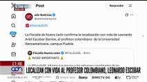 🚨¡Última Hora! Localizan con vida al profesor colombiano, Leonardo Ariel Escobar
