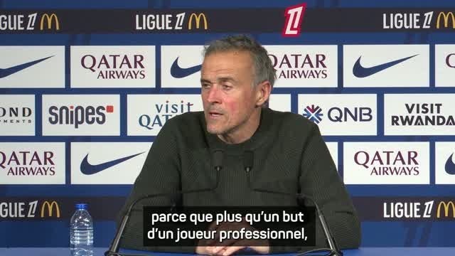 PSG - Enrique : C'est incroyable qu'on ait marqué trois buts aujourd’hui