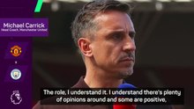 Ex-United pundits 'irrelevant' to how I'll coach - Carrick