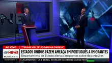 "Trump vai te jogar na cadeia": EUA fazem ameaças em português contra imigrantes