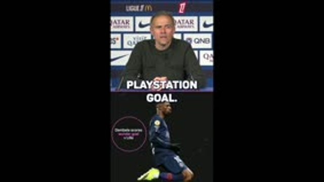 Enrique dazzled by Dembele's Playstation goal