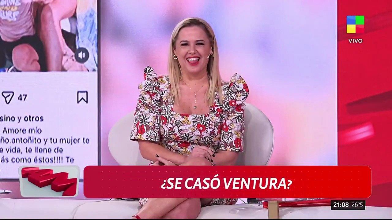 Luis Ventura reaccionó al posteo de Fabiana Liuzzi por su cumpleaños y habló del supuesto casamiento