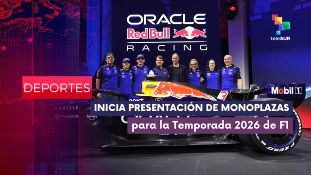 DEPORTES EDICIÓN CENTRAL | F1 | inician presentaciones de los monoplazas de los equipos 16-01-2026
