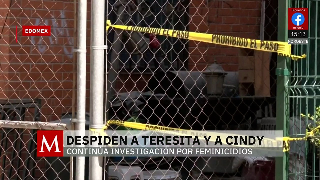 Familiares exigen justicia por feminicidio de Cindy y Teresita en Cuautitlán, Estado de México