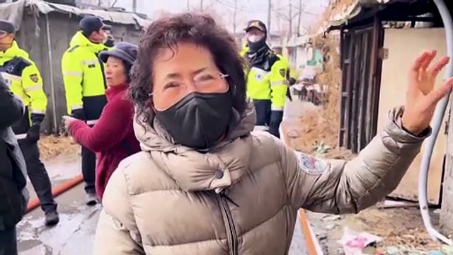 Cause of major blaze in deprived area of Seoul's Gangnam to be investigated