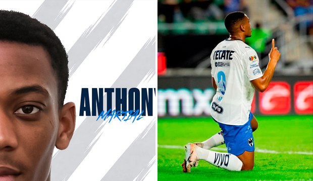 Anthony Martial vence el drama: El portero casi le amarga el estreno, pero así firmó su primer gol con Rayados de Monterrey