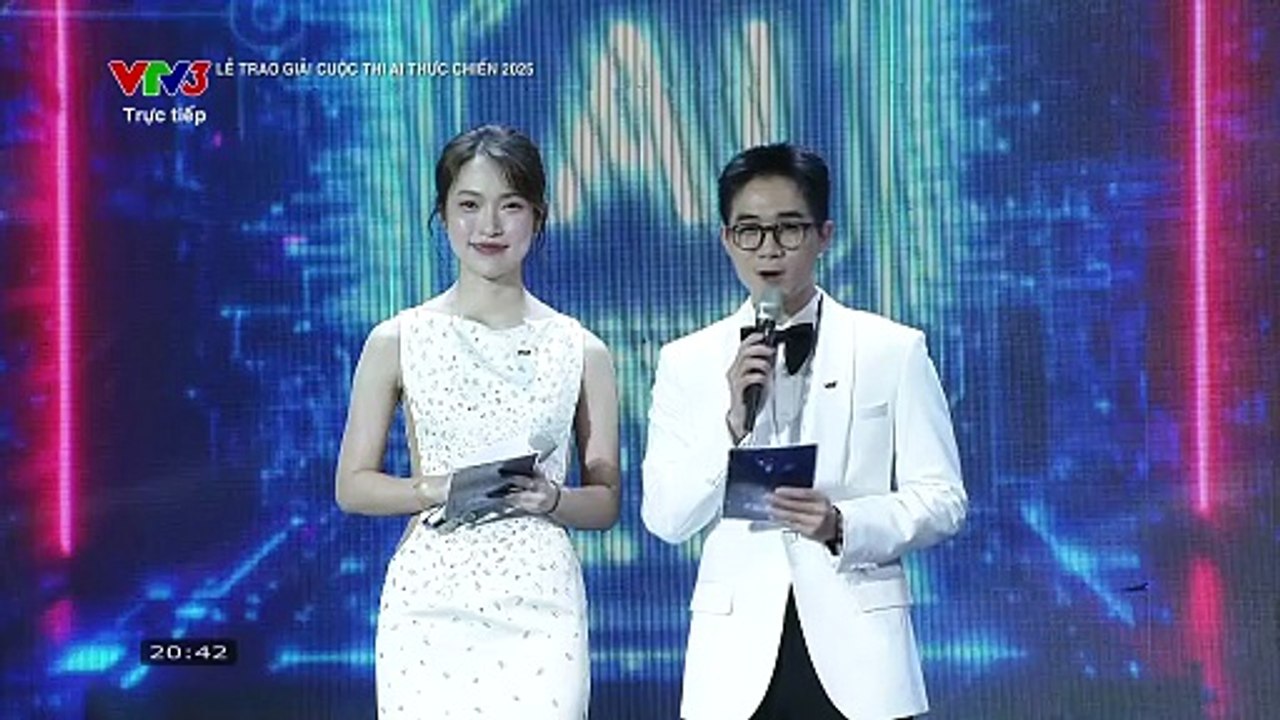 Truyền hình trực tiếp VTV3- Lễ trao giải cuộc thi AI Thực chiến 2025 - VTVgo