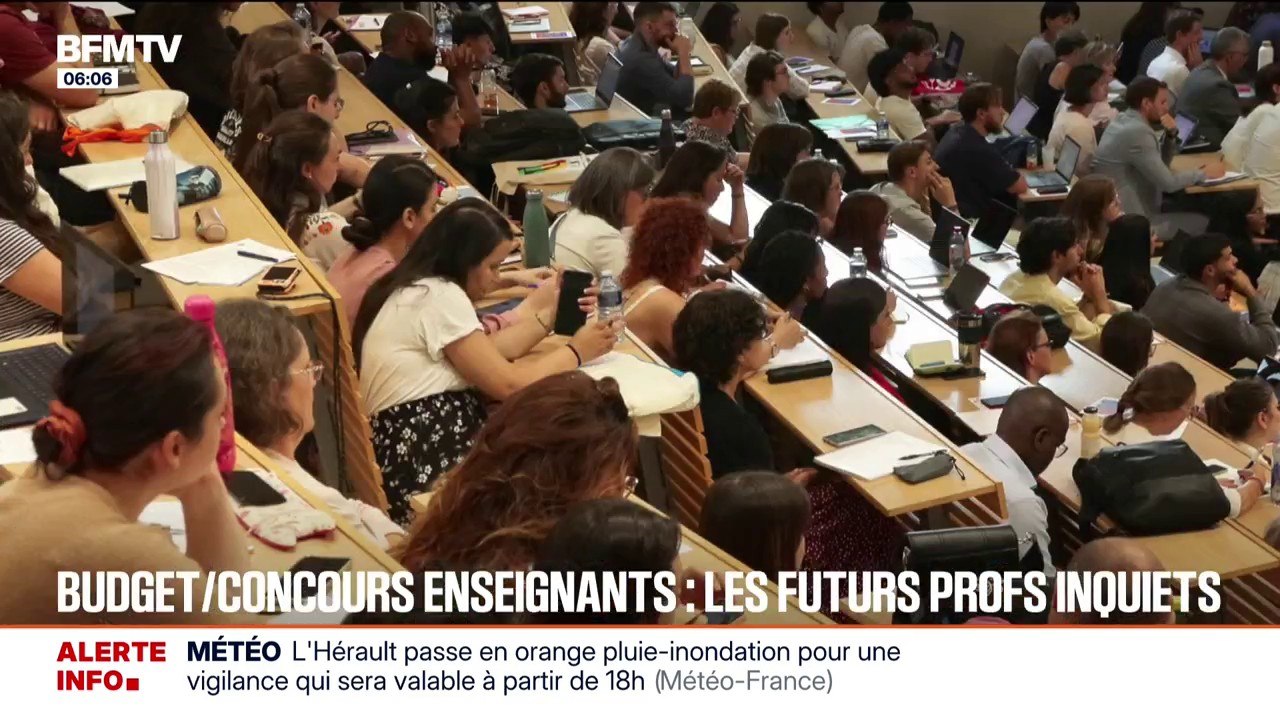 Réforme de la formation des enseignants: les futurs profs inquiets face à la potentielle annulation du concours, faute de budget