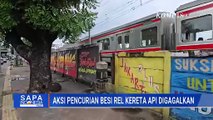 Aksi Pencurian Besi Rel Kereta di Jatinegara Digagalkan Polisi, Saksi Sebut Ada 10 Pelaku