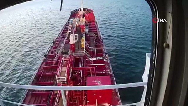 Türk gemisinin vurulduğu anlara ilişkin görüntüler ortaya çıktı