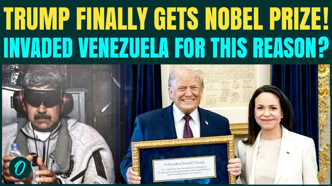 Trump’s NOBEL DREAM Come True! President LAUDS Machado as ‘Fine Woman’; Reason ATTACKED Venezuela?