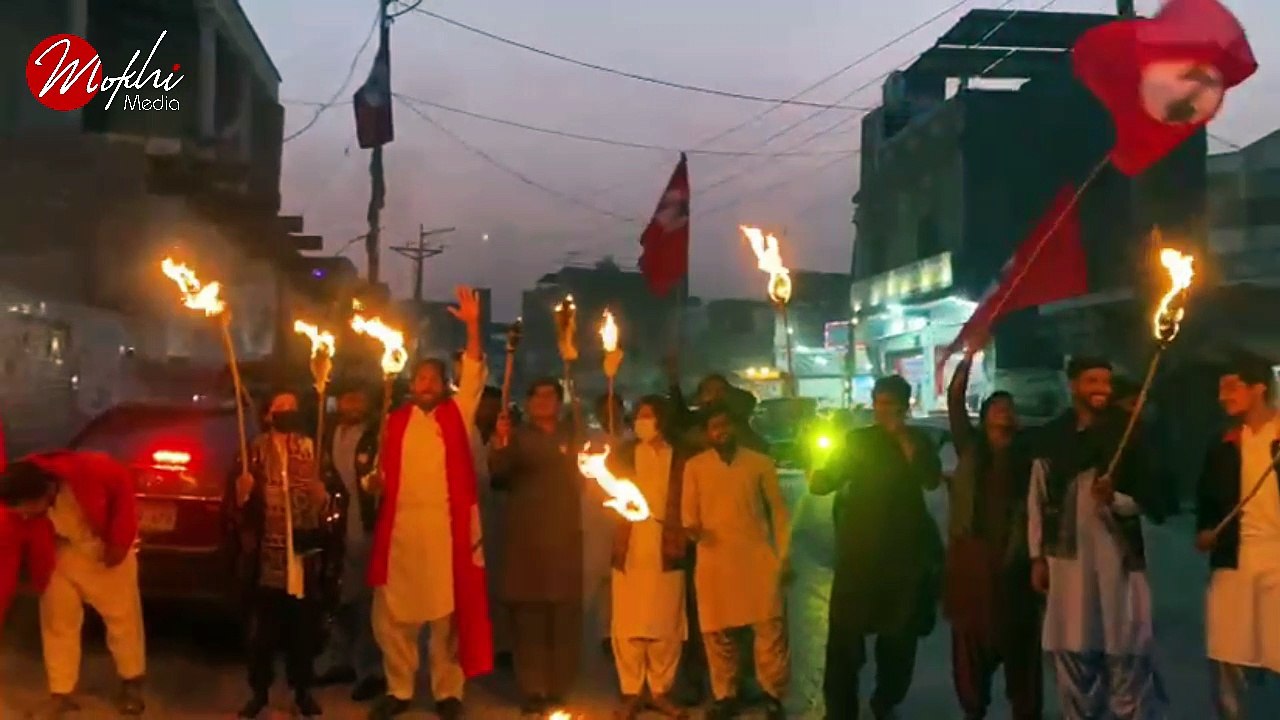 Torchlight Rally Held in Moro to Mark the 122nd Birth Anniversary of Sain G. M. Syed