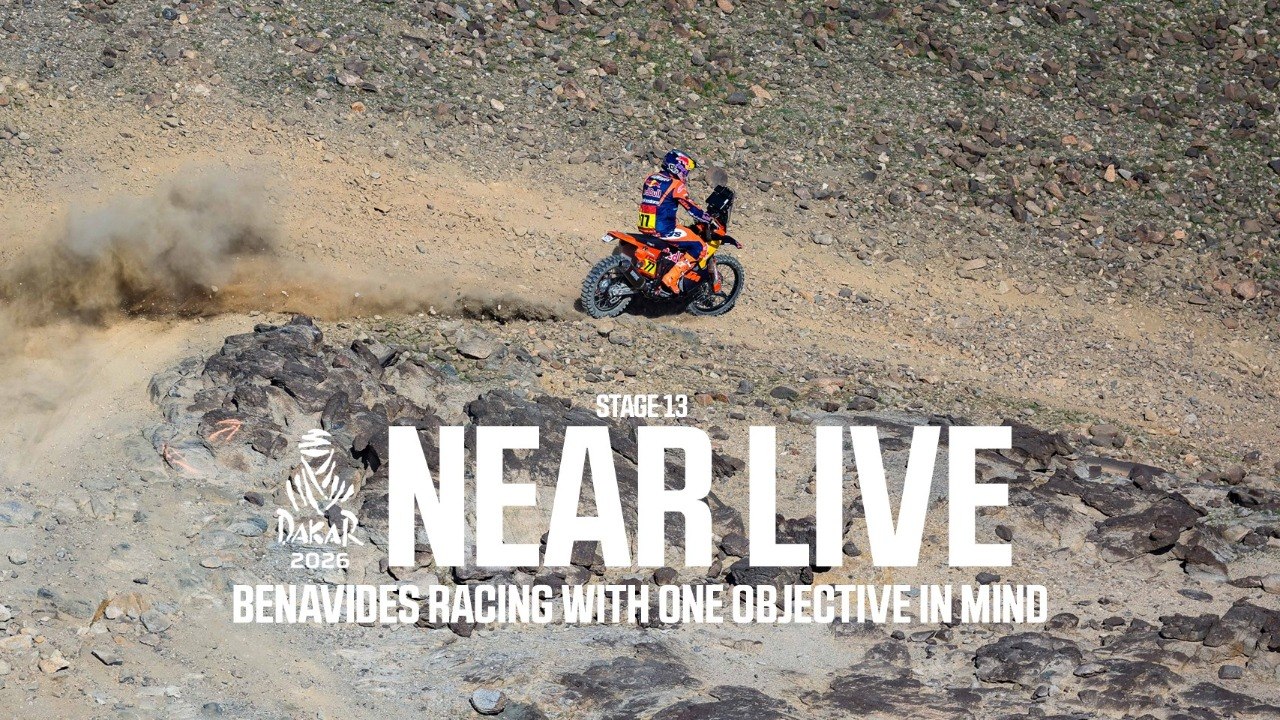 Benavides racing with one objective in mind
