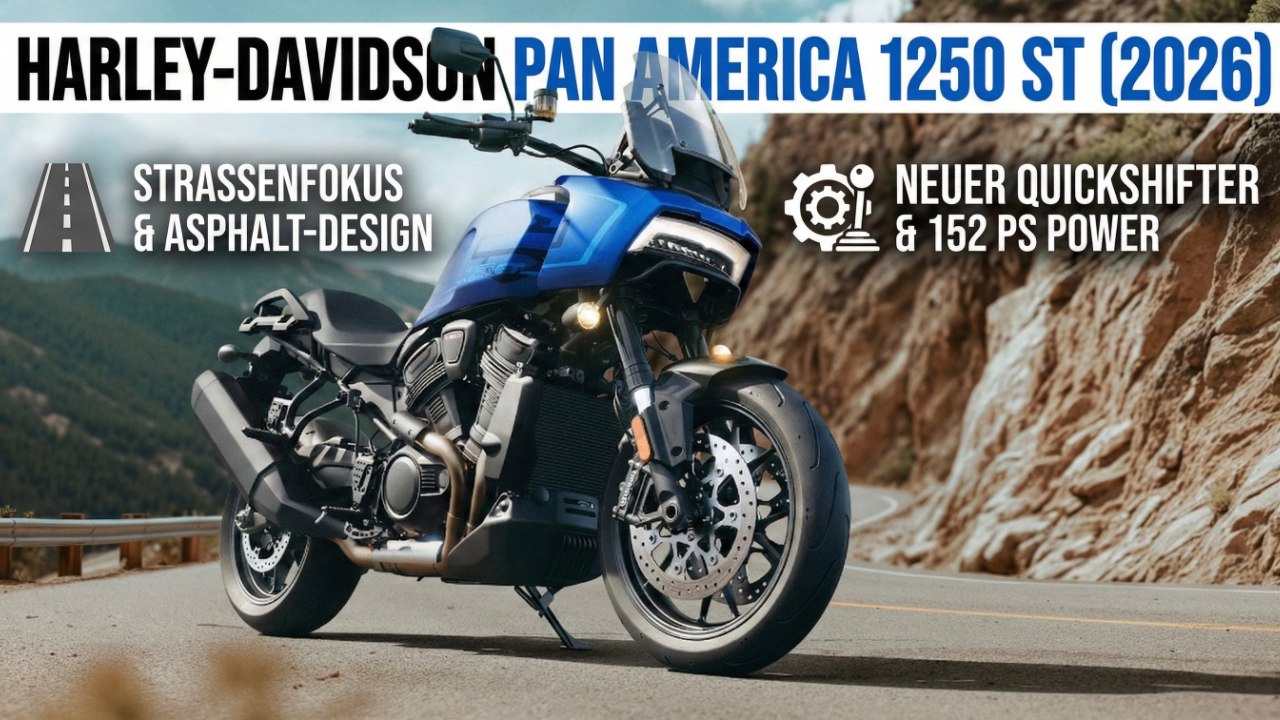 2026 Harley-Davidson Pan America 1250 ST – Adventure neu gedacht