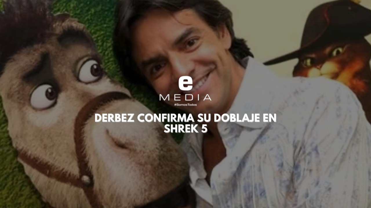 Derbez confirma doblaje de Burro y traducción en Shrek 5