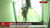 Hatay'da hırsızlar iş başında: Daire önündeki ayakkabıları çaldılar