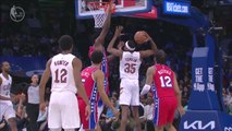Embiid dunked on twice in 76ers defeat
