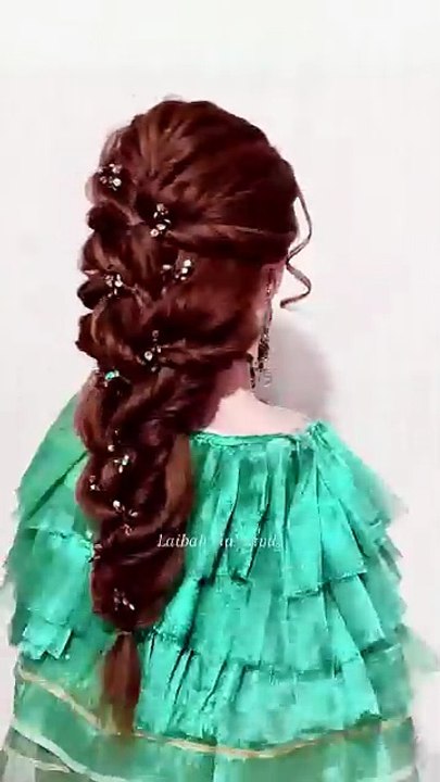 front hairstyle|ladies hair style for wedding|bridal hairstyle|party hairstyle|easy hairstyles   Your Queries.  bridal hairstyle open hair, kashees hairstyle, messy braid hairstyle, wedding hairstyles open hair, braid hairstyle for wedding,3 BRIDAL HAIRST