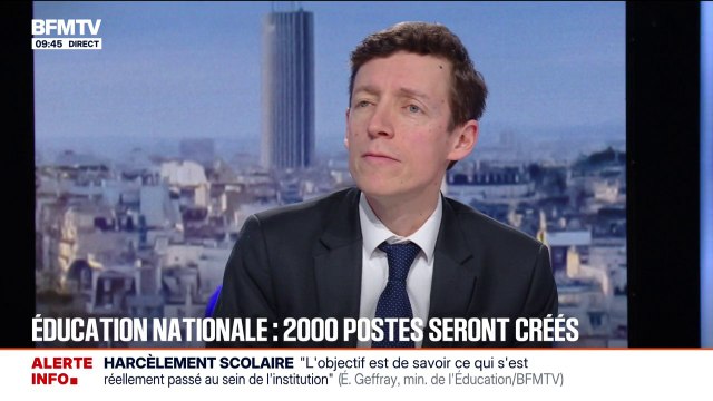 Annonces de Sébastien Lecornu: Ce budget est un budget pour la jeunesse , dit le ministre de l'Éducation nationale Édouard Geffray