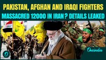 Afghani, Iraqi and Pakistani Fighters KILLED 12000 Iranians?| Khamenei’s BRUTAL Crackdown Laid Bare