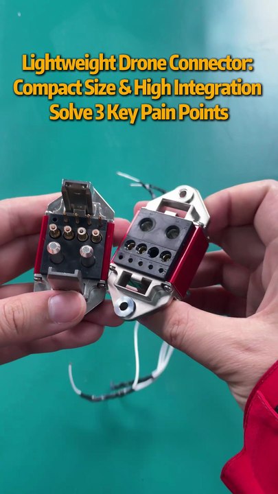 Lightweight Drone Connector: Compact Size & High Integration Solve 3 Key Pain Points.