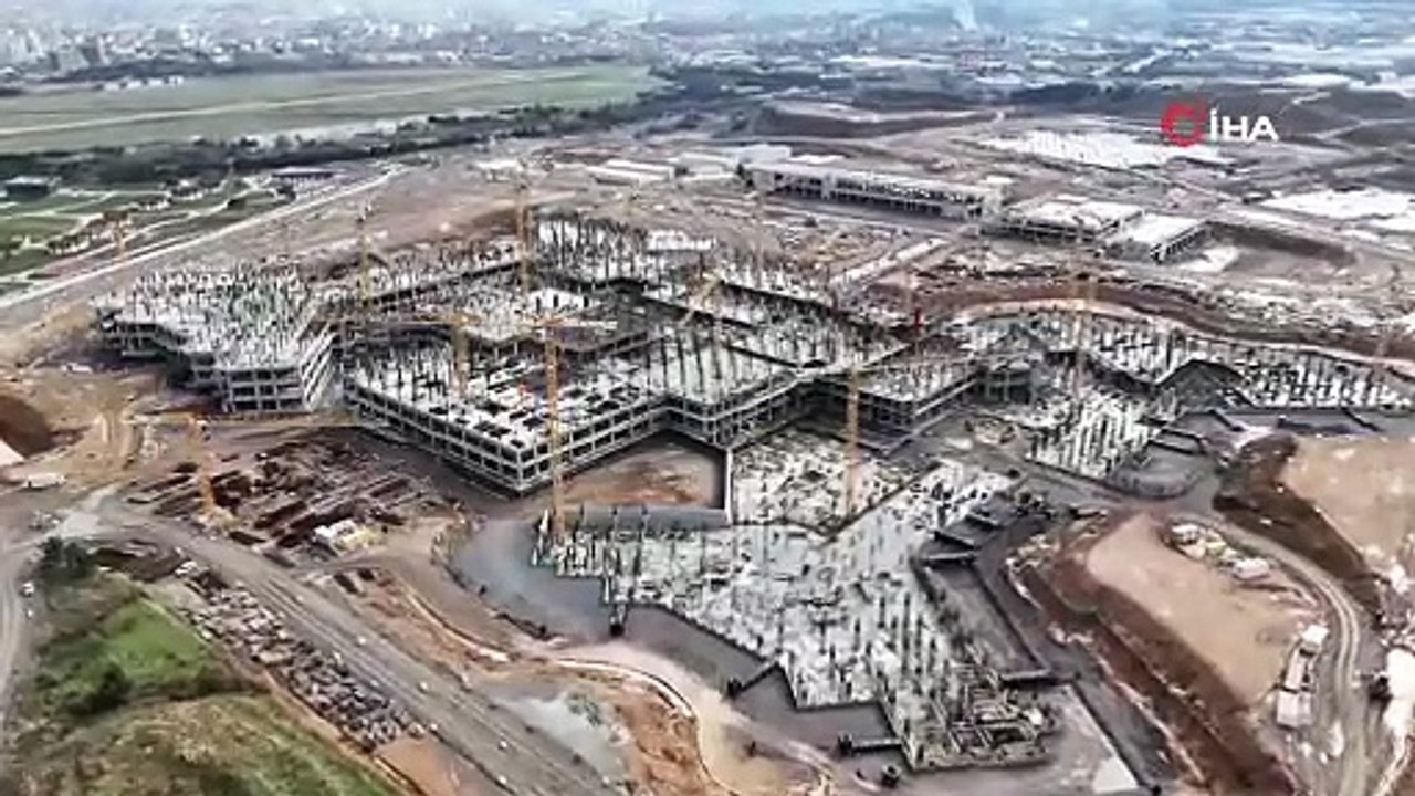 Türkiye’nin en büyük şehir hastanesi Sancaktepe’de yükseliyor