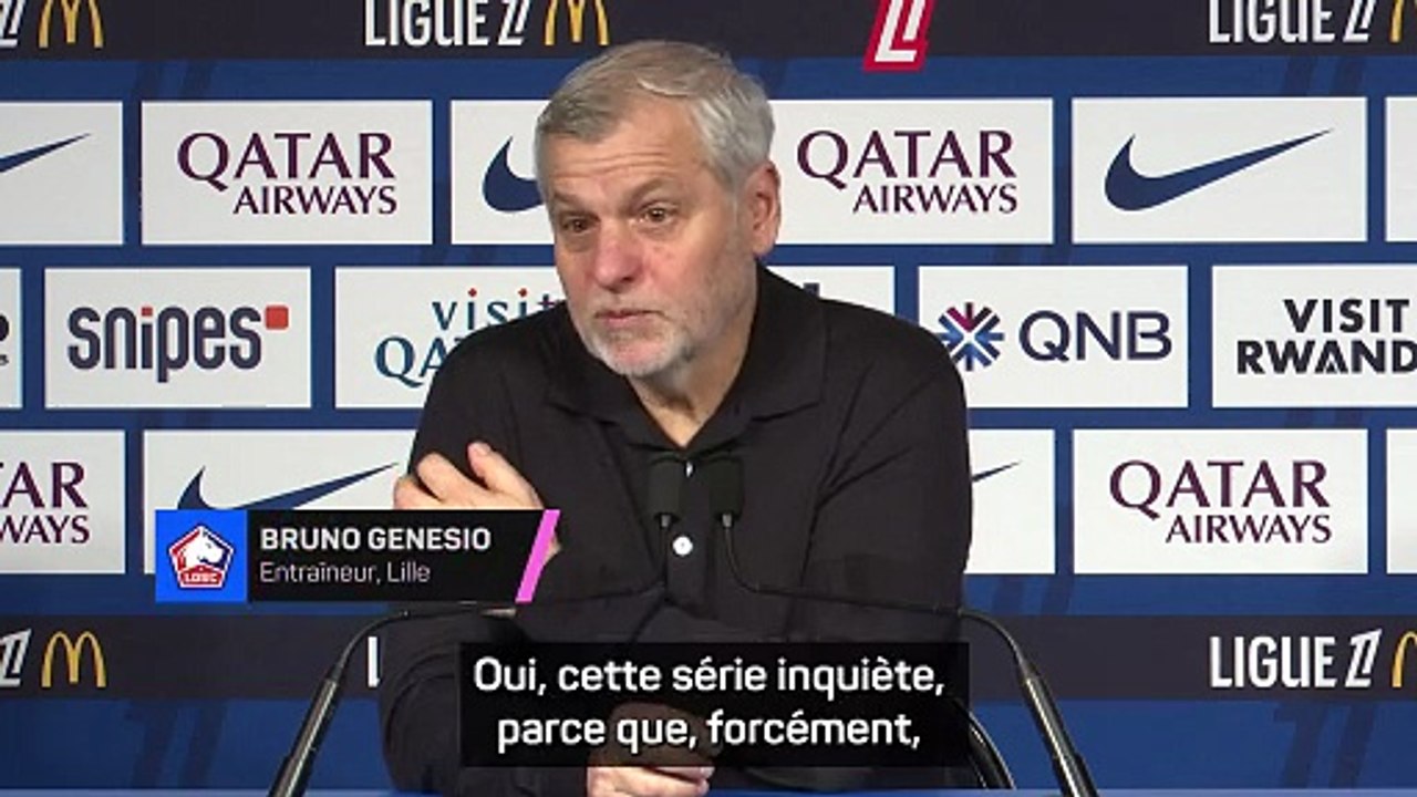 Genesio : "Un monde d'écart entre le PSG et nous"
