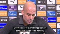 Man. City - Guardiola : “Dieu merci, nous avons Erling Haaland !”