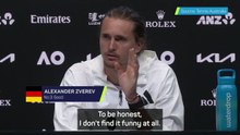 'You always do this kind of s***' - Zverev furious at reporters