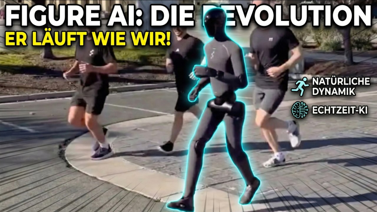 Figure AI Roboter mit natürlicher Laufbewegung