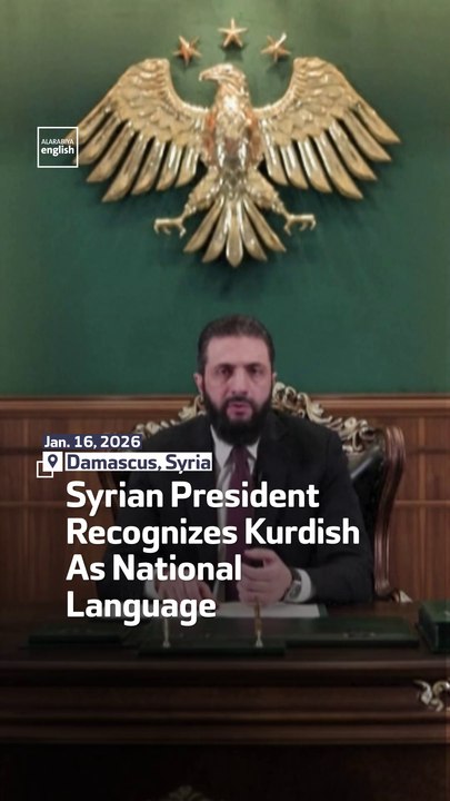 Syrian President Recognizes Kurdish As National Language