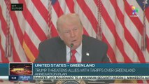 Trump threatens allies with tariffs over Greenland annexation plan