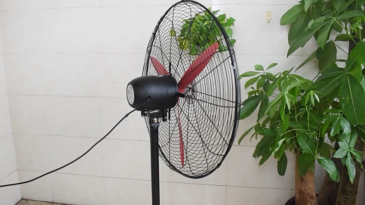 Mingletec Fully sealed DC motor Industrial stand fan #industrial #fan #warehouse #outdoor #ventilation