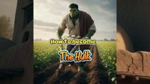 How to become The #Hulk Without going to #gym #trending #youtubeshorts #foryou #marvel