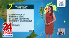 Wind signal no. 1 at 2, nakataas sa ilang bahagi ng bansa dahil sa Bagyong Ada | 24 Oras Weeken