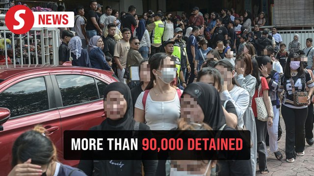 Over 90,000 illegals detained last year, says Immigration Dept