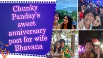 Chunky Panday celebrates wedding anniversary with wife Bhavana Pandey, shares unseen photos