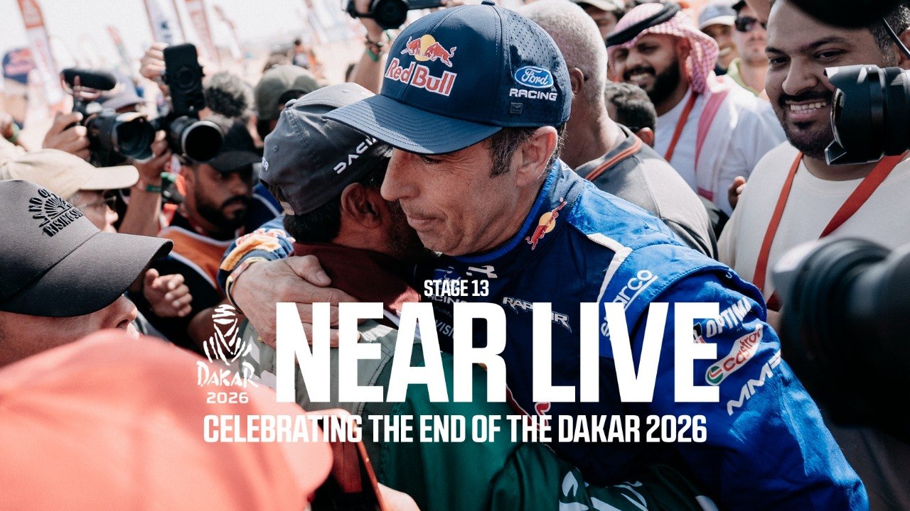 Celebrating the end of the Dakar 2026