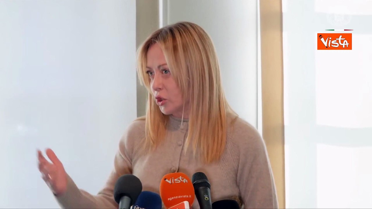 Meloni: Aspettiamo l'ufficialità sul Board per Gaza, pronti a un ruolo di primo piano