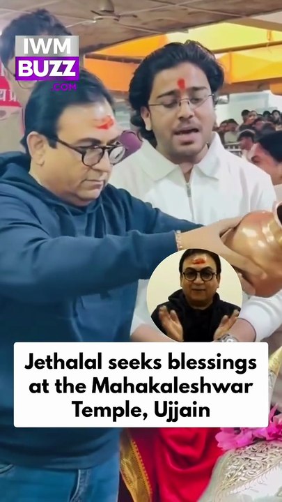 Taarak Mehta Ka Ooltah Chashmah’s Jethalal, aka Dilip Joshi, seeking blessings at the Mahakaleshwar Temple, Ujjain