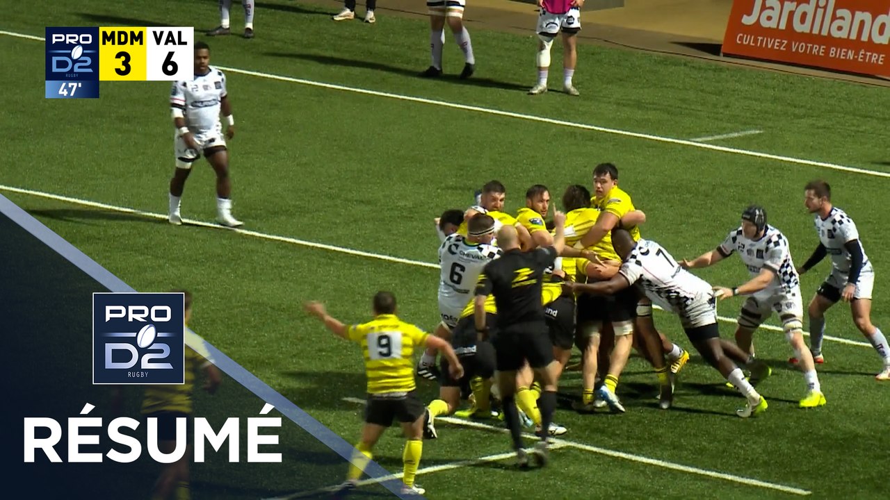 PRO D2 Saison 2025-2026 J17 - Résumé Stade Montois Rugby - Valence Romans
