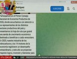Pdta. Encargada Rodríguez: Participamos en el primer Consejo Nacional de Economía Productiva de 2026