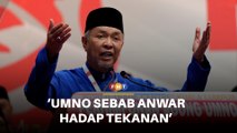 Anwar hadapi tekanan daripada PKR disebabkan Umno, kata Zahid