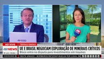 UE e Brasil negociam exploração de minerais críticos