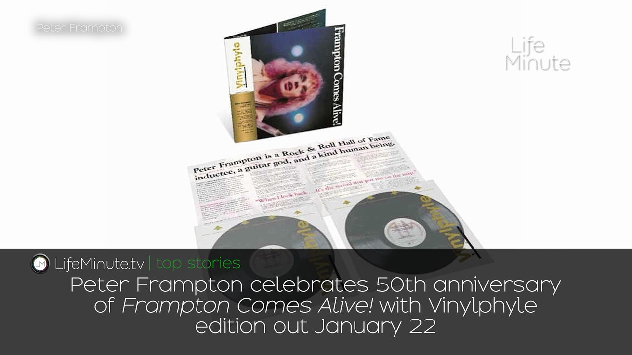 Matthew McConaughey Trademarks Iconic Catchphrase, Peter Frampton to Release 50th Anniversary Frampton Comes Alive! Vinylphyle Edition, Harry Styles Announces New Album, Sophie Turner First Look as Lara Croft Tomb Raider