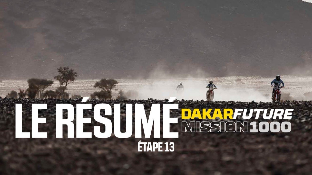 Dakar 2026 - Étape 13 - Résumé Mission 1000